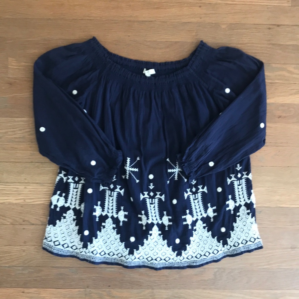 Joie Kristine Top in Dark Navy XS